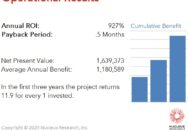 Rastelli Food Group achieved a 927 percent ROI by implementing RELEX with a payback period of 0.5 months. Read the full RELEX ROI case study.